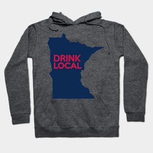 Minnesota Drink Local MN Navy Hoodie